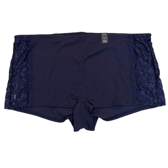 NWT TORRID Boyshort Pantie Underwear Sz 2X Blue - Picture 1 of 5